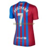 Original Fußballtrikot FC Barcelona Antoine Griezmann 7 Heimtrikot 2021-22 Für Damen